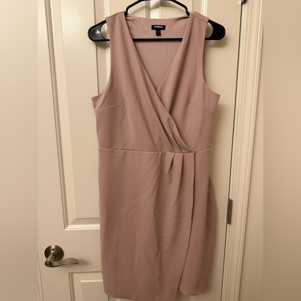 Express Size Large Pale Pink Dress NWOT